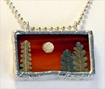 Stained Glass Necklace &copy;Sarah Keating