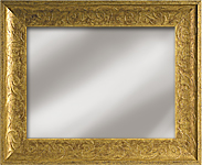 Custom framed mirror