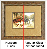 Mseum glass example