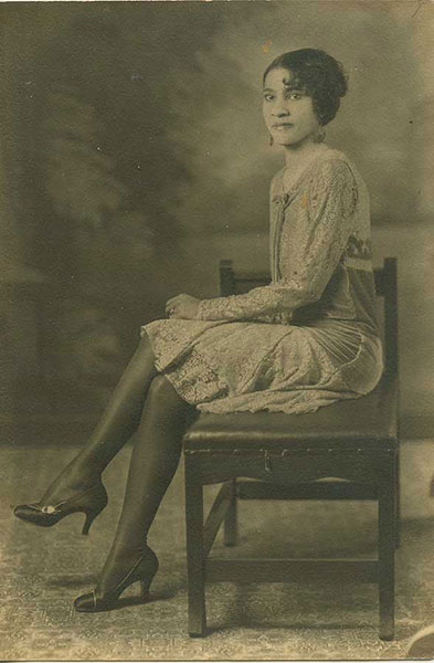 Photo of young lady - original
